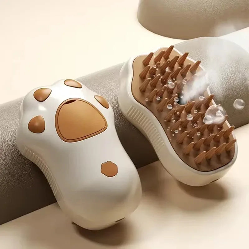 Cepillo De Vapor 3 En 1 Para Perros Y Gatos: Adiós Al Pelo Suelto