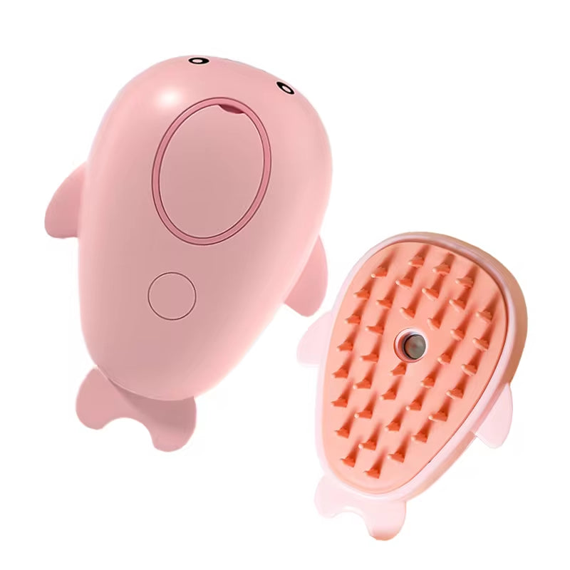 Cepillo De Vapor 3 En 1 Para Perros Y Gatos: Adiós Al Pelo Suelto