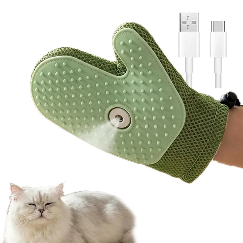 Cepillo De Vapor 3 En 1 Para Perros Y Gatos: Adiós Al Pelo Suelto