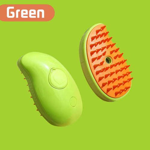Cepillo De Vapor 3 En 1 Para Perros Y Gatos: Adiós Al Pelo Suelto